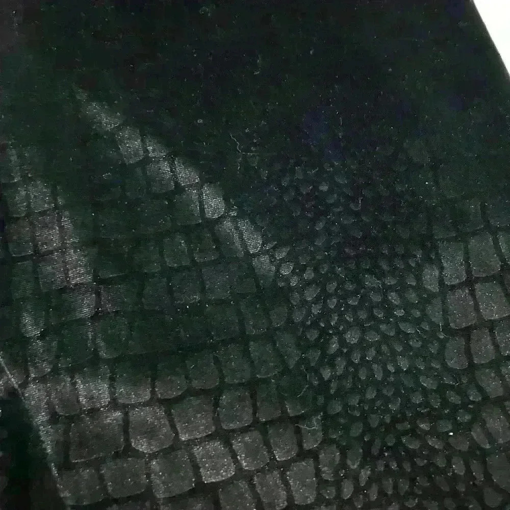 TOPSHOP SNAKESKIN PRINT VELOUR LEGGINGS
